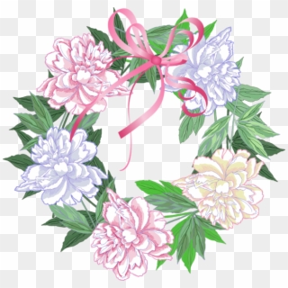 Free Clipart For Spring Wreath, HD Png Download