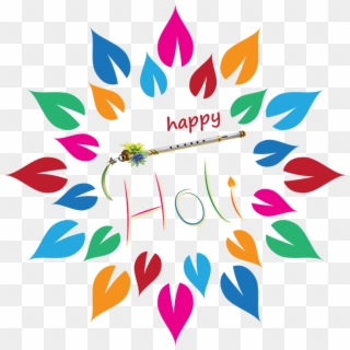 Holi Png - - Happy Holi Stickers For Whatsapp, Transparent Png