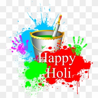 Transparent Mixing Bowl Clipart - Happy Holi Images 2019 Gif, HD Png Download