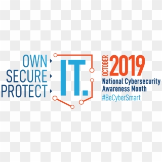 National Cybersecurity Awareness Month 2019, HD Png Download
