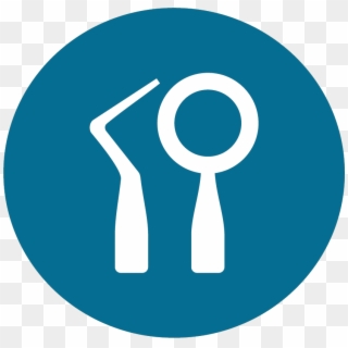 Representative Dental Tools Icon For Nicole Kuske Dentistry - Google Maps Walk Icon, HD Png Download