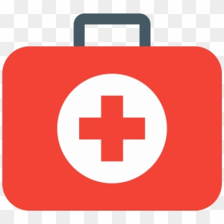 Red,bag,medical Bag,material Property,luggage And Bags,first - Transparent First Aid Kit Logo, HD Png Download