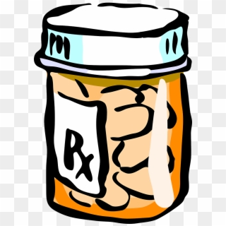 Pills Medicine Medical Free Picture - Transparent Background Pill Bottle Clipart, HD Png Download