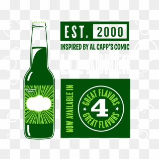 History Graphic Two - Beer Bottle, HD Png Download