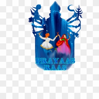 Prayaas Raas 2019,get Together And Community,mumbai - Durga Night Creative Poster, HD Png Download