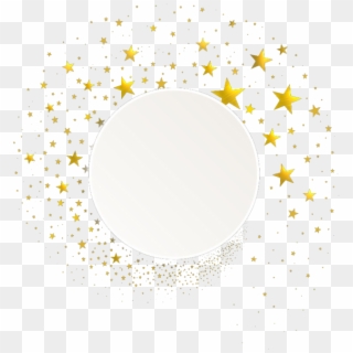 Postscript Square Star Encapsulated Point Hd Image - Gold Stars Background Png, Transparent Png