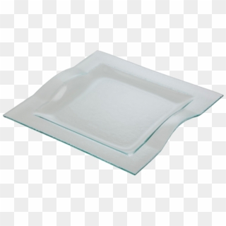 Buzz Cb73463 Square Glass Plate With Handles - Serving Tray, HD Png Download