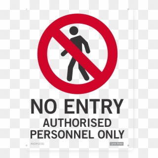 No Entry Without Permission Transparent Sign - Sign, HD Png Download