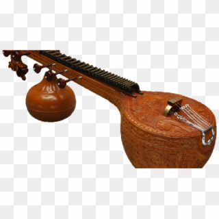 The Ancient Classical Sound Of India S Vichitra Veena - Veena Musical Instrument, HD Png Download
