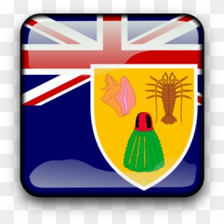 Flag,yellow,national Flag - Bandera Islas Turcas Y Caicos, HD Png Download