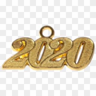 Year Charm For Graduation - Brass, HD Png Download