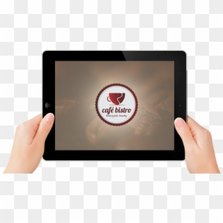 Tablet In Hand Png, Transparent Png