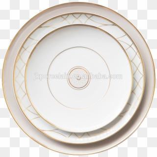 Platzteller Porzellan Gold - Plate, HD Png Download