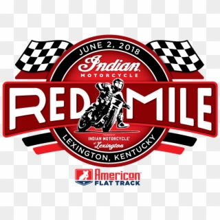 Indian Motorcycle Red Mile - Red Mile Flat Track, HD Png Download