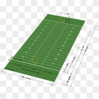 Canadian Football Field, HD Png Download