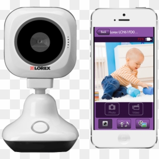 Hd Wifi Security Camera With Remote Viewing - Baby Security Camera Png, Transparent Png