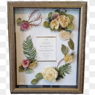 Floral Preservation Photo - Picture Frame, HD Png Download