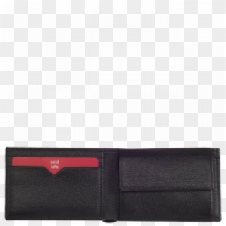 Wallet Purse Small Leather Black - Wallet, HD Png Download