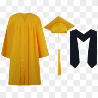 Graduation Gown Png - Graduation Cap And Gown Png, Transparent Png