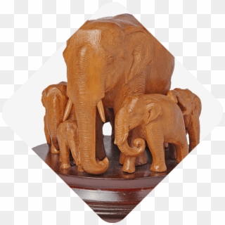 Animal Idols, Elephants - Indian Elephant, HD Png Download