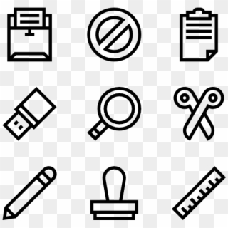 Stationery - Icon, HD Png Download