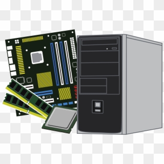 This Free Icons Png Design Of Desktop Computer Parts - All Computer Parts Icons, Transparent Png