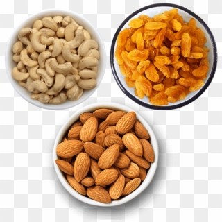 Dry Fruit Png - Dry Fruits In Bowl, Transparent Png