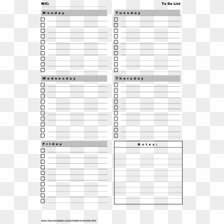 Microsoft Word To Do List Template Do List Format Microsoft - Paper Product, HD Png Download