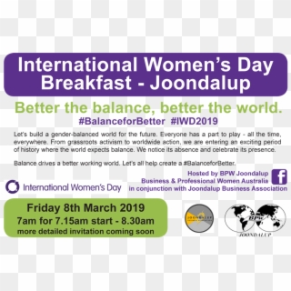 International Women S Day Breakfast - Diplôme D'études En Langue Française, HD Png Download