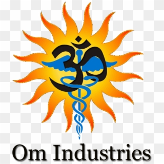 Logo Design By Mpaul730 For Om Industries - Sun Design For Pooja Room, HD Png Download