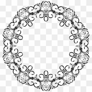 Transparent Clipart Cadre - Victorian Oval Frame Clipart, HD Png Download
