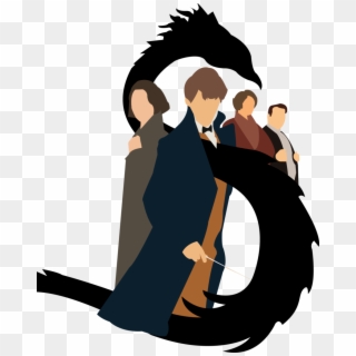 Cartoon,clip Character - Fantastic Beasts And Where To Find Them Png, Transparent Png