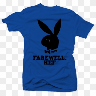 Farewell Hef Royal/black Tee - Active Shirt, HD Png Download