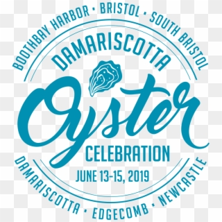Damariscotta Oyster Celebration Logo 2019 - Download Font Master Of Break, HD Png Download