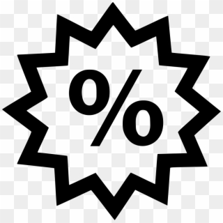Percentage Savings Save Percent Shop - Now Open Icon Png, Transparent Png