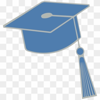 Blue Graduation Hat Png - Graduation, Transparent Png