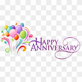 Anniversary Text Png - Happy Wedding Anniversary Png, Transparent Png