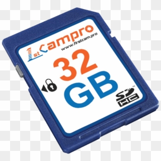 Sd Card 32gb - Sdhc, HD Png Download