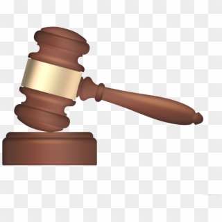 Court Hammer Png Hd - Gavel Clipart No Background, Transparent Png
