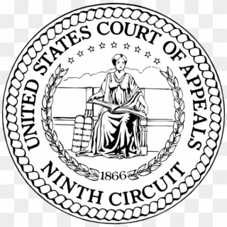 Seal Of The United States Court Of Appeals For The - Ninth Circuit Court Of Appeals, HD Png Download