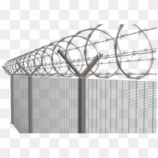 Transparent Barb Wire Fence Png, Png Download