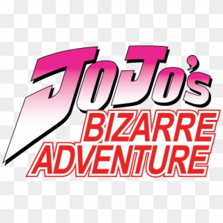 Jojo Text Png - Jojos Bizarre Adventure Font, Transparent Png