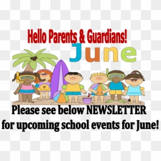 June Mcadam Elementary School - Clipart June, HD Png Download