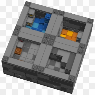 Lego Minecraft Diamond Block, HD Png Download