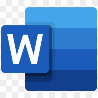 Microsoft Word Icon - Microsoft Word Icon 2019, HD Png Download