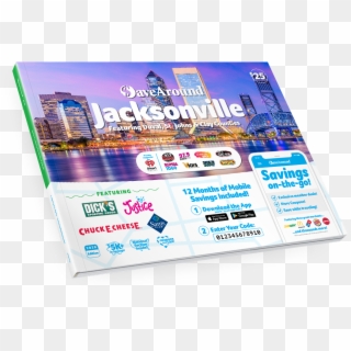 Jacksonville, Fl 2020 Savearound® Coupon Book - Save Around Palm Beach 2020, HD Png Download