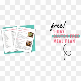 Free 1-day Gluten Free Meal Plan - Graphic Design, HD Png Download ...