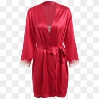Nightwear - Red Linen Shirt Womens, HD Png Download