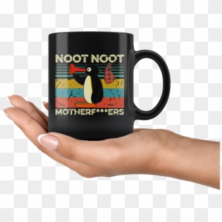 Vintage Pingu Noot Noot Motherfucker Mug - Obama And Trump Mug, HD Png Download