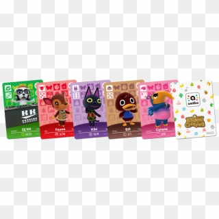 Amiibo Cards Animal Crossing New Leaf, HD Png Download